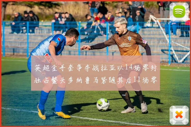 英超金手套争夺战拉亚以14场零封独占鳌头多纳鲁马紧随其后11场零封